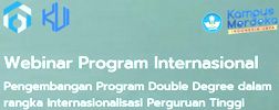 Webinar Program Internasional Pengembangan Program Double Degree dalam…